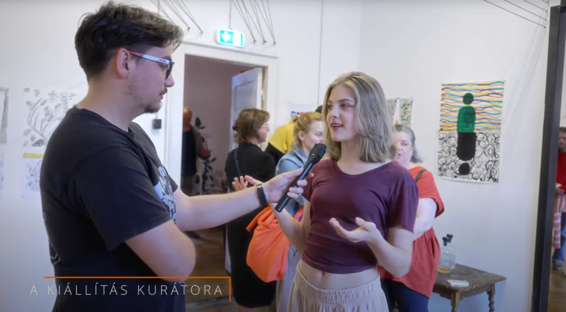 BPS-es gyerekek kiállítást rendeztek a Turbinában