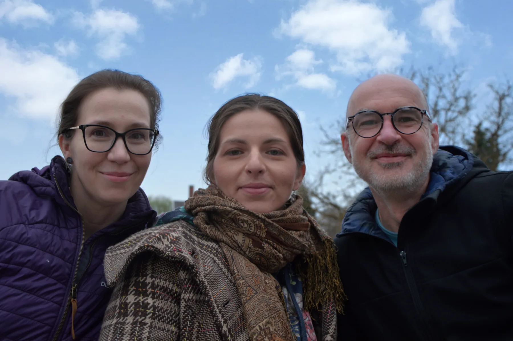 Az alapító csapat: Facskó Viktória, Bartus Babett, Perecz Péter